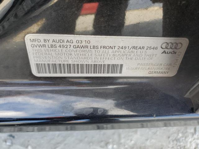 Photo 11 VIN: WAUFFAFL8AN058746 - AUDI A4 PREMIUM 