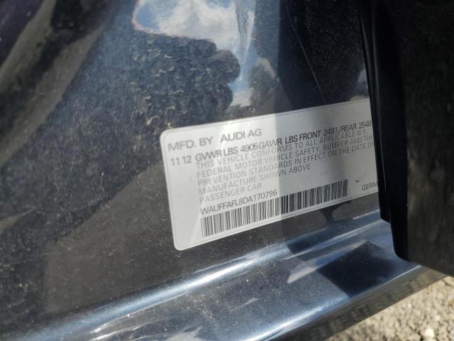 Photo 11 VIN: WAUFFAFL8DA170796 - AUDI A4 PREMIUM 