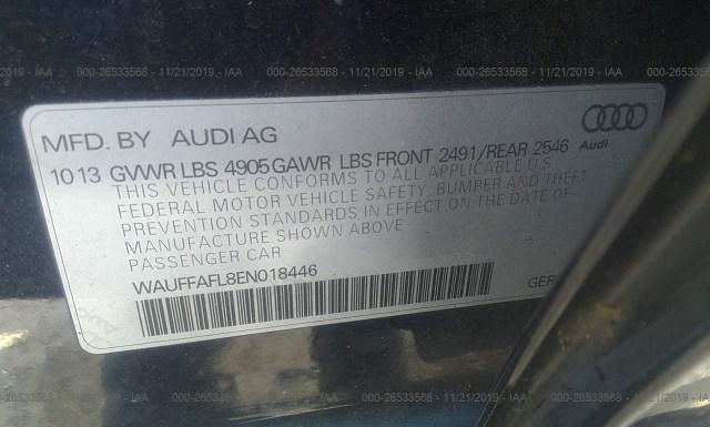 Photo 8 VIN: WAUFFAFL8EN018446 - AUDI A4 