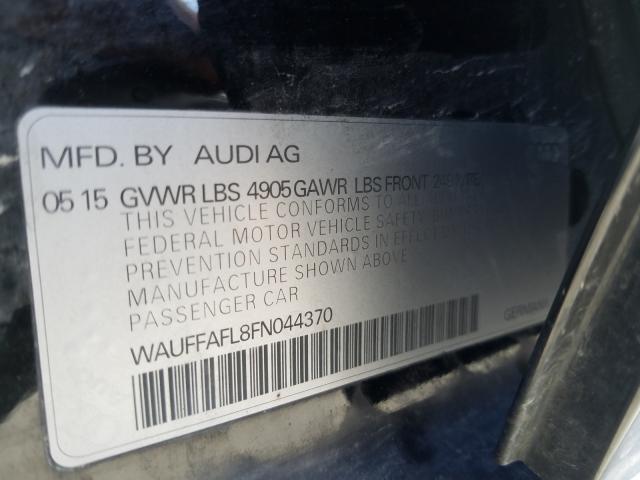 Photo 9 VIN: WAUFFAFL8FN044370 - AUDI A4 