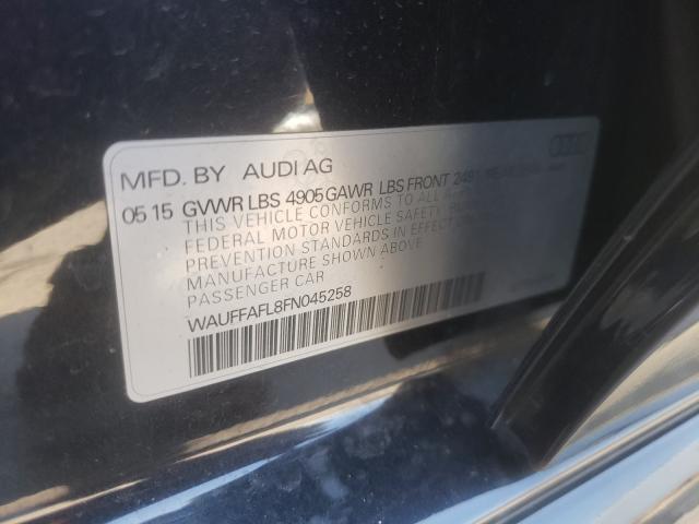 Photo 9 VIN: WAUFFAFL8FN045258 - AUDI A4 