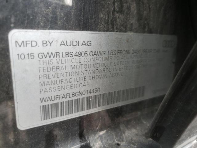 Photo 9 VIN: WAUFFAFL8GN014450 - AUDI A4 PREMIUM 