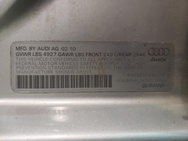 Photo 9 VIN: WAUFFAFL9AN053054 - AUDI A4 