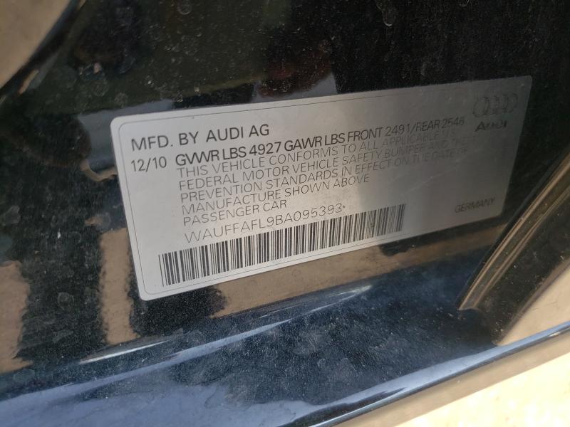 Photo 9 VIN: WAUFFAFL9BA095393 - AUDI A4 PREMIUM 