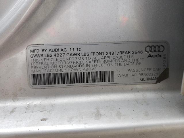 Photo 11 VIN: WAUFFAFL9BN033291 - AUDI A4 PREMIUM 