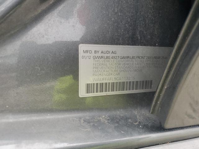 Photo 11 VIN: WAUFFAFL9CA113215 - AUDI A4 