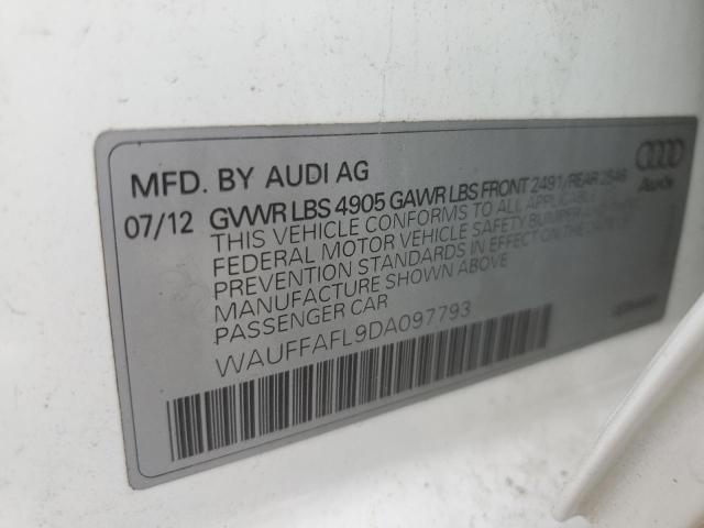 Photo 11 VIN: WAUFFAFL9DA097793 - AUDI A4 PREMIUM 