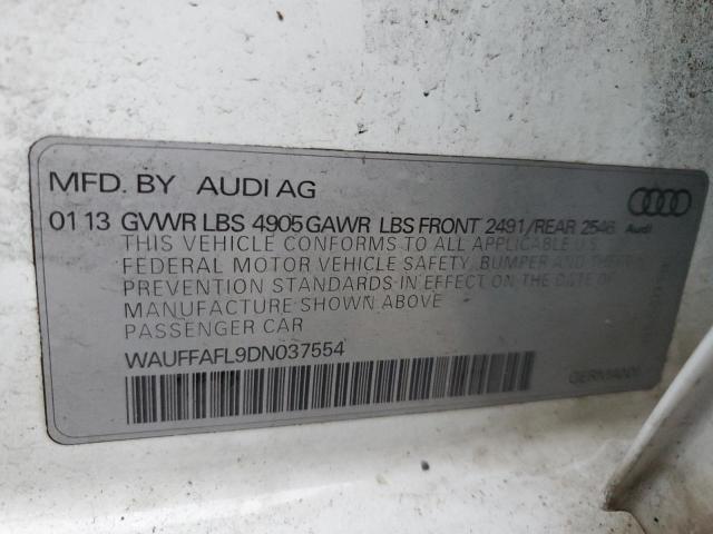 Photo 11 VIN: WAUFFAFL9DN037554 - AUDI A4 PREMIUM 