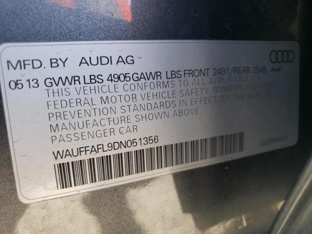 Photo 11 VIN: WAUFFAFL9DN051356 - AUDI A4 