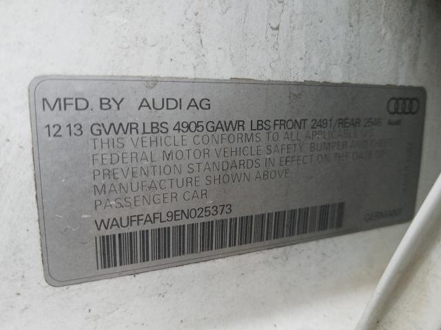 Photo 9 VIN: WAUFFAFL9EN025373 - AUDI A4 