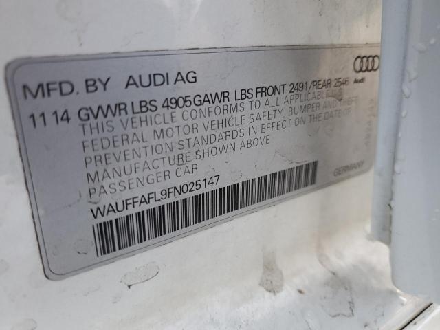 Photo 12 VIN: WAUFFAFL9FN025147 - AUDI A4 PREMIUM 