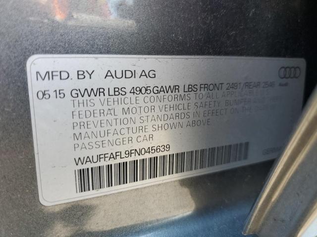 Photo 11 VIN: WAUFFAFL9FN045639 - AUDI A4 