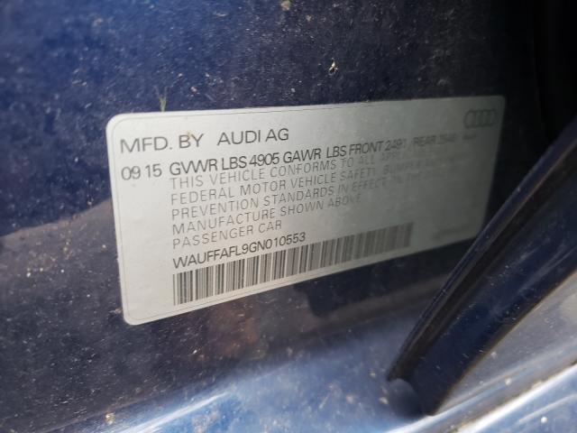 Photo 9 VIN: WAUFFAFL9GN010553 - AUDI A4 PREMIUM 