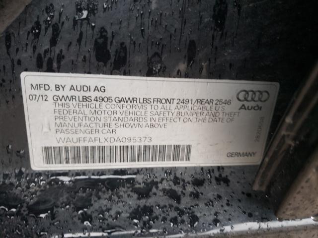 Photo 9 VIN: WAUFFAFLXDA095373 - AUDI A4 PREMIUM 