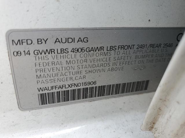 Photo 11 VIN: WAUFFAFLXFN015906 - AUDI A4 PREMIUM 