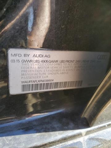 Photo 11 VIN: WAUFFAFLXFN038604 - AUDI A4 PREMIUM 