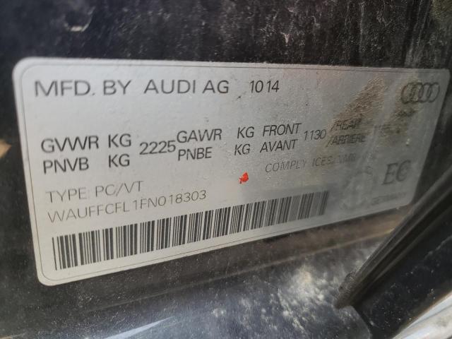 Photo 12 VIN: WAUFFCFL1FN018303 - AUDI A4 PREMIUM 