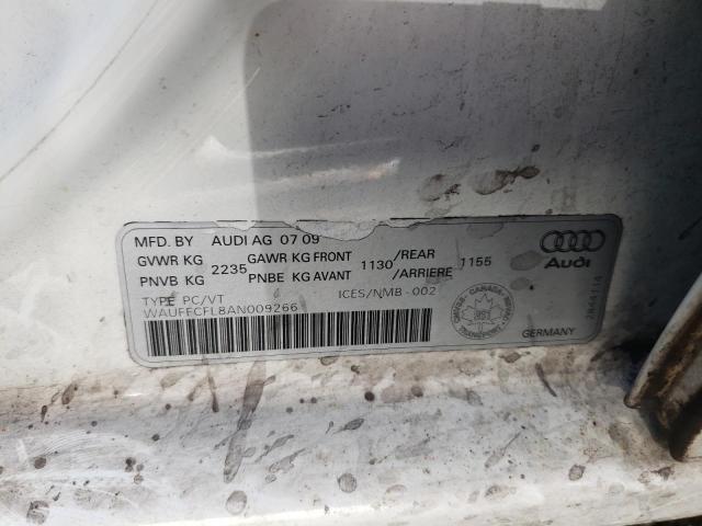 Photo 11 VIN: WAUFFCFL8AN009266 - AUDI A4 PREMIUM 