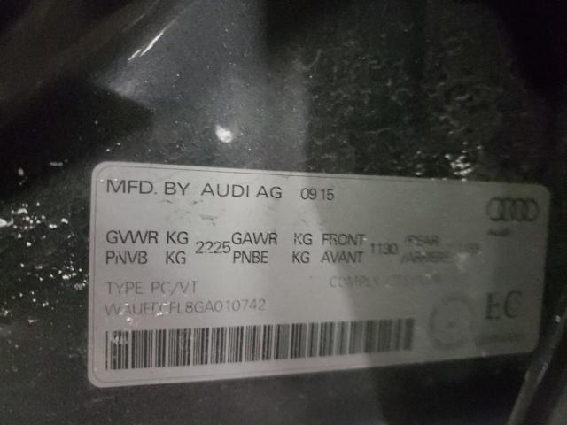 Photo 11 VIN: WAUFFCFL8GA010742 - AUDI A4 