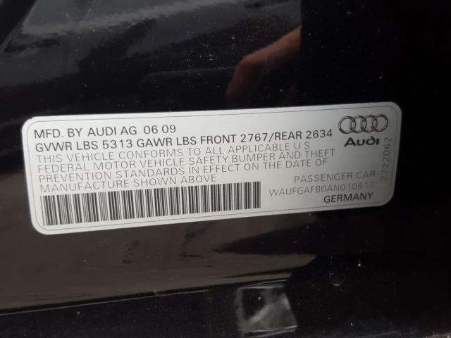 Photo 9 VIN: WAUFGAFB0AN010517 - AUDI A6 PREMIUM 