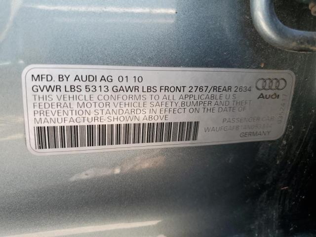 Photo 11 VIN: WAUFGAFB1AN053344 - AUDI A6 PREMIUM 