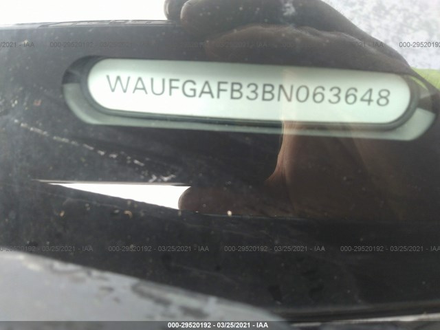 Photo 8 VIN: WAUFGAFB3BN063648 - AUDI A6 