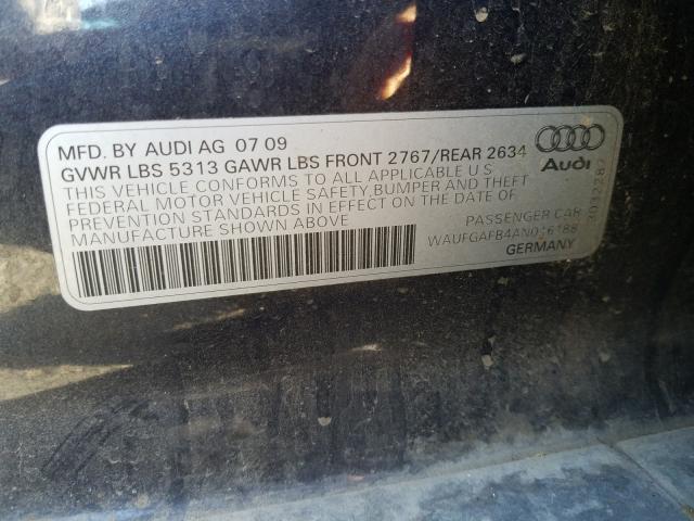 Photo 9 VIN: WAUFGAFB4AN016188 - AUDI A6 PREMIUM 