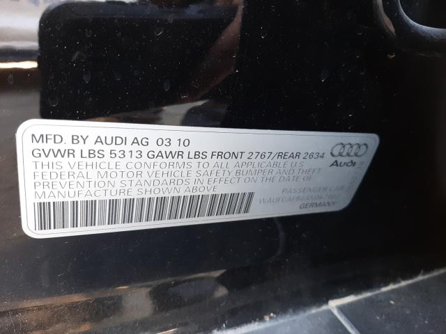 Photo 9 VIN: WAUFGAFB4AN067402 - AUDI A6 PREMIUM 