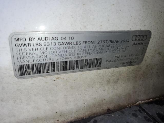 Photo 11 VIN: WAUFGAFB4AN078254 - AUDI A6 