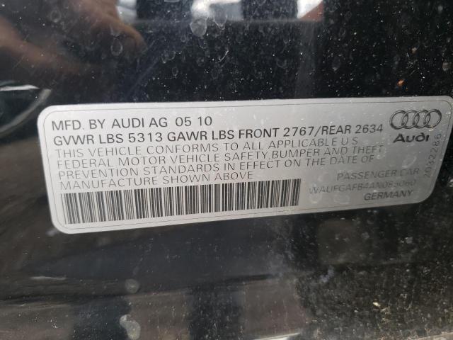 Photo 9 VIN: WAUFGAFB4AN085060 - AUDI A6 PREMIUM 