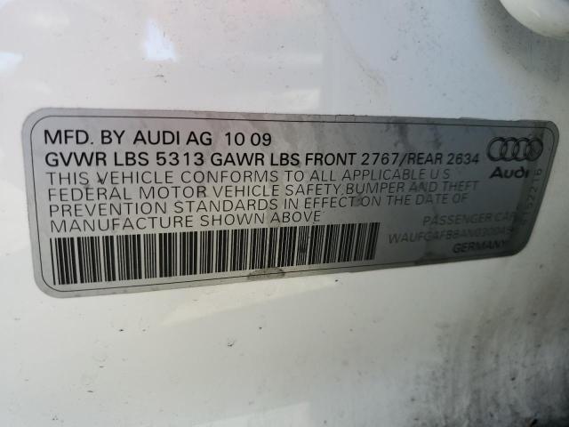 Photo 11 VIN: WAUFGAFB8AN030045 - AUDI A6 