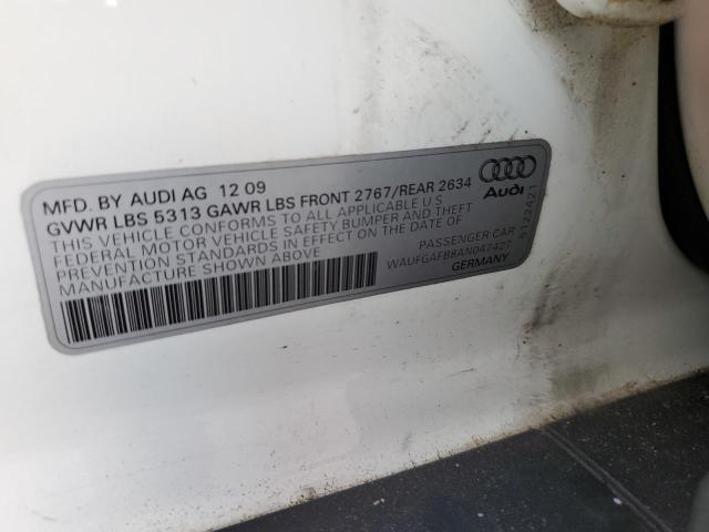 Photo 9 VIN: WAUFGAFB8AN047427 - AUDI A6 PREMIUM 