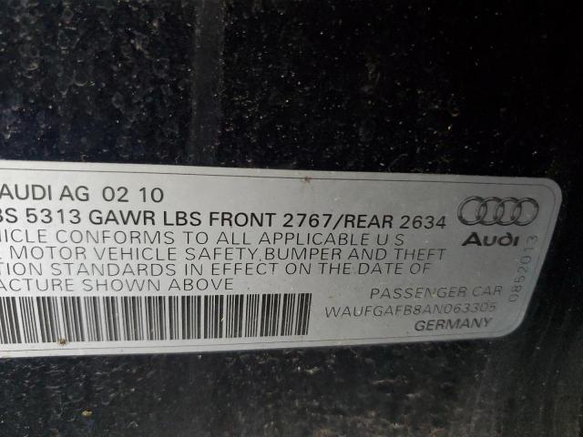 Photo 11 VIN: WAUFGAFB8AN063305 - AUDI A6 