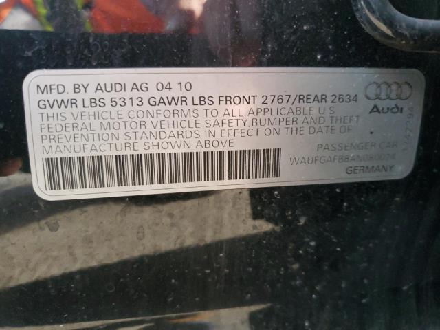 Photo 9 VIN: WAUFGAFB8AN080024 - AUDI A6 PREMIUM 