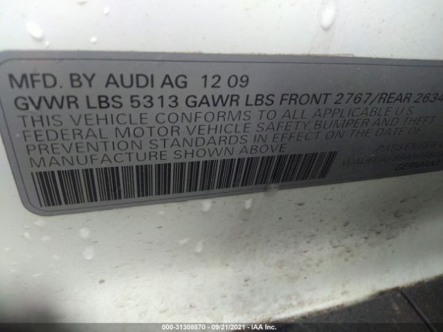 Photo 8 VIN: WAUFGAFB9AN048053 - AUDI A6 