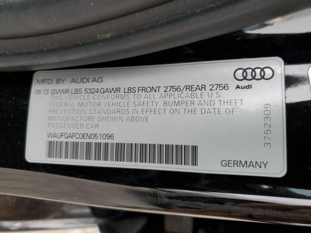 Photo 12 VIN: WAUFGAFC0EN051096 - AUDI A6 