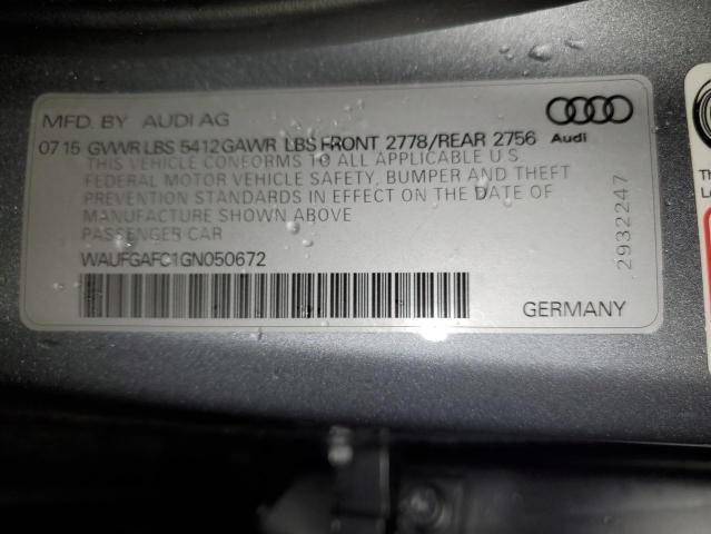 Photo 11 VIN: WAUFGAFC1GN050672 - AUDI A6 