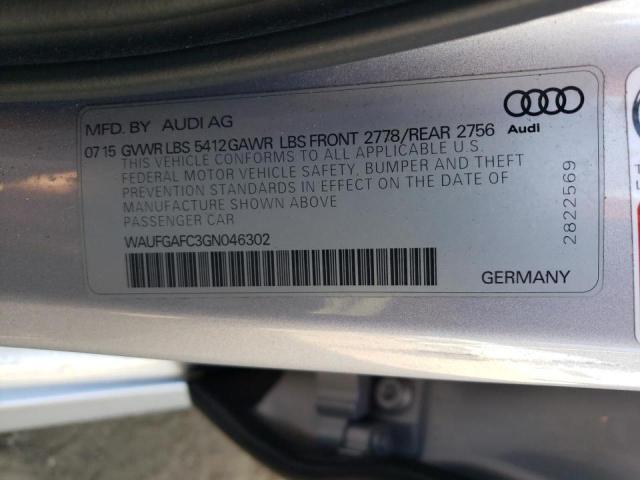 Photo 11 VIN: WAUFGAFC3GN046302 - AUDI A6 PREMIUM 