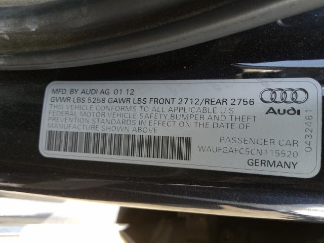 Photo 9 VIN: WAUFGAFC5CN115520 - AUDI A6 PREMIUM 