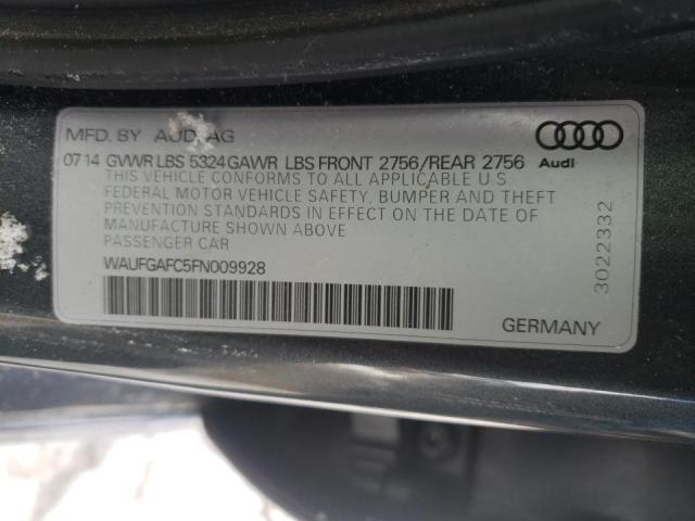 Photo 9 VIN: WAUFGAFC5FN009928 - AUDI A6 PREMIUM 