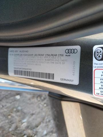 Photo 9 VIN: WAUFGAFC5FN029743 - AUDI A6 PREMIUM 