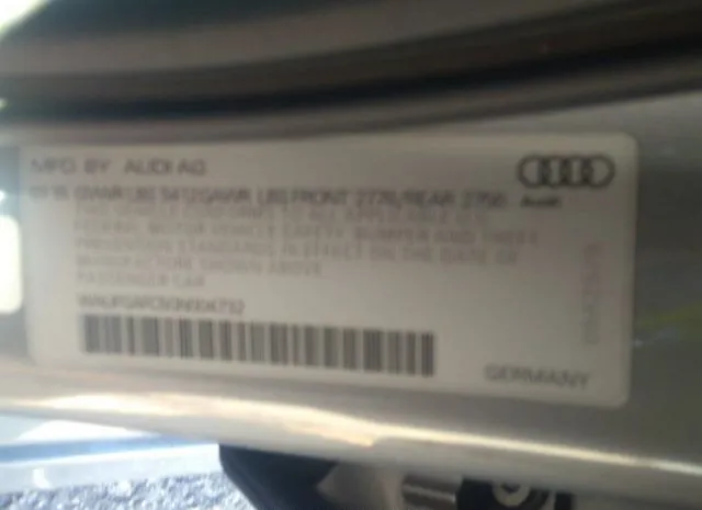 Photo 8 VIN: WAUFGAFC5GN004732 - AUDI A6 