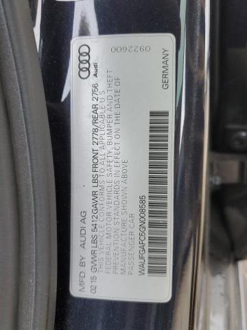 Photo 12 VIN: WAUFGAFC5GN008585 - AUDI A6 PREMIUM 