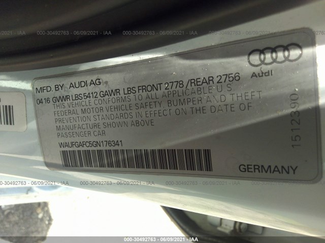 Photo 8 VIN: WAUFGAFC5GN176341 - AUDI A6 