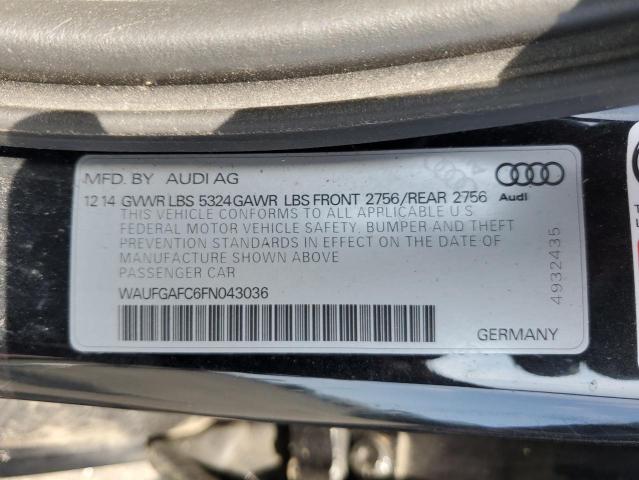 Photo 11 VIN: WAUFGAFC6FN043036 - AUDI A6 PREMIUM 