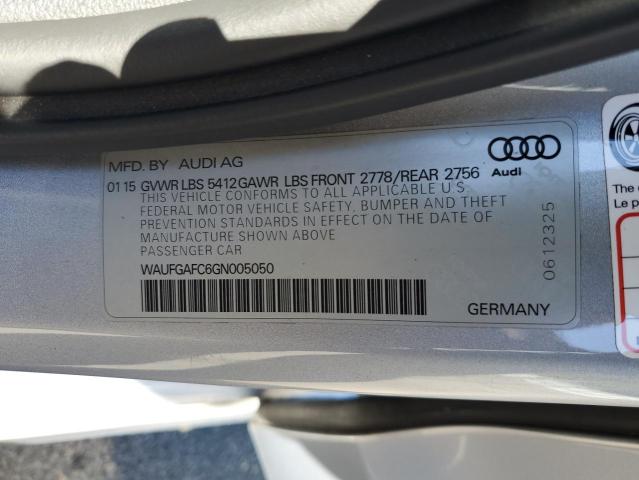 Photo 9 VIN: WAUFGAFC6GN005050 - AUDI A6 