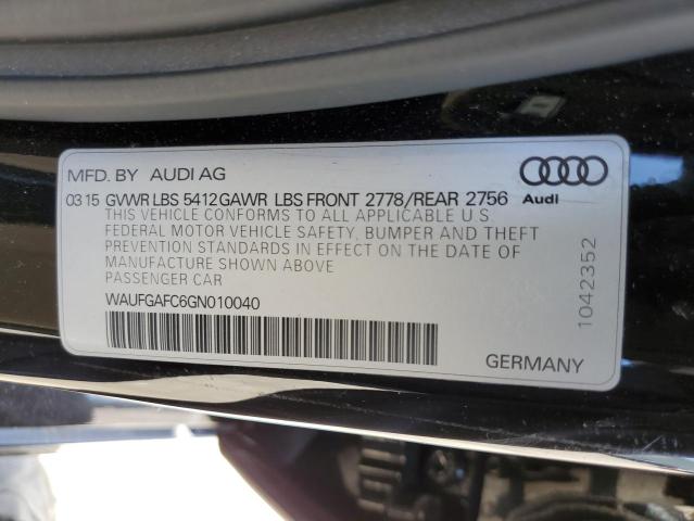 Photo 12 VIN: WAUFGAFC6GN010040 - AUDI A6 