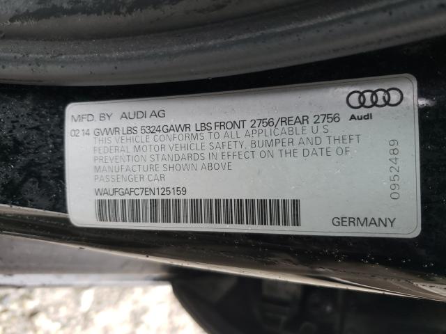 Photo 9 VIN: WAUFGAFC7EN125159 - AUDI A6 