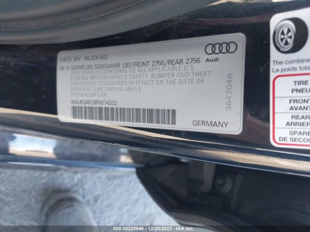 Photo 8 VIN: WAUFGAFC8FN014332 - AUDI A6 