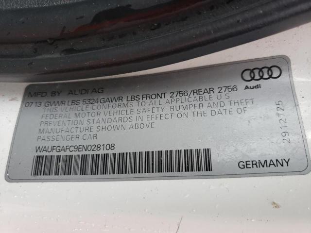 Photo 11 VIN: WAUFGAFC9EN028108 - AUDI A6 PREMIUM 